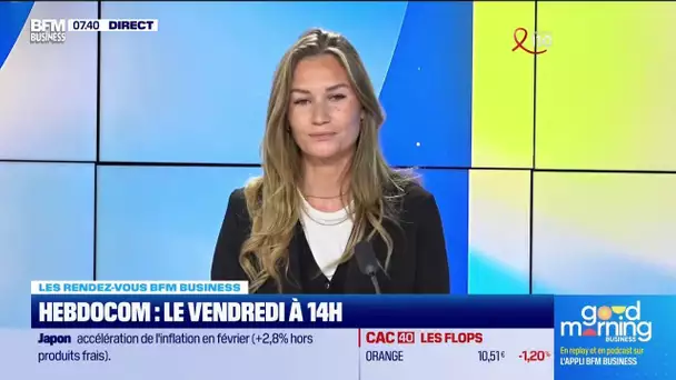 Les RDV BFM Business vendredi :  🔗14h- Hebdo Com : Mediapart : Carine Fouteau succède à Edwy Plenel