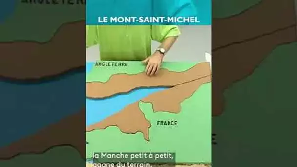 ⛰️ Comment s'est créé le Mont Saint-Michel ? #shorts