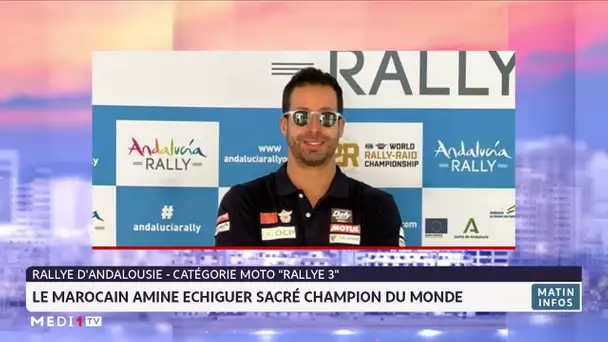 Moto Rallye 3 : le Marocain Amine Echiguer sacré champion du monde