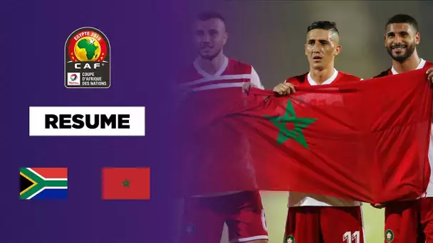 CAN 2019 : Carton plein pour le Maroc, qui vient à bout de l’Afrique du Sud
