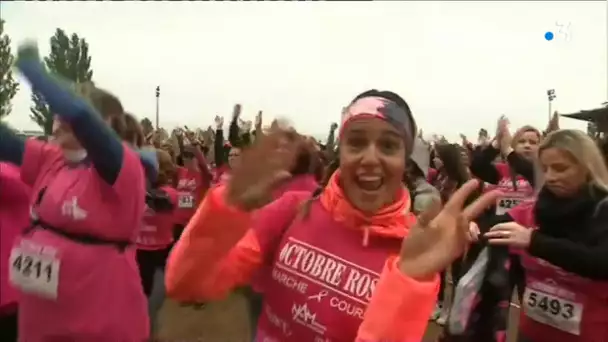 Octobre Rose: plus de 6000 femmes en course contre le Cancer du Sein à Nancy
