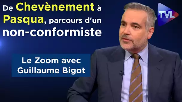 De Chevènement à Pasqua, parcours d'un non-conformiste - Le Zoom - Guillaume Bigot - TVL