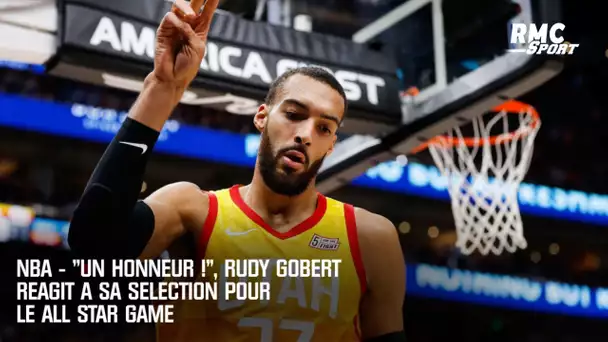 NBA - Gobert réagit à sa sélection pour le All Star Game