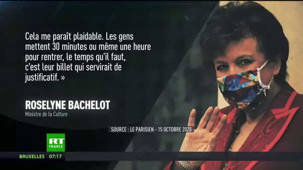 Couvre-feu : couac au sein du gouvernement après les propos de Roselyne Bachelot