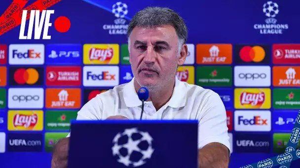 🎙 Christophe Galtier press conference pre Paris Saint-Germain - SL Benfica 🔴🔵