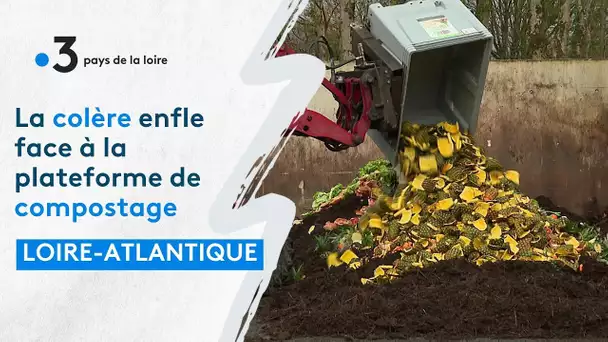 Près de Nantes, la colère enfle contre la plateforme de compostage et ses odeurs insupportables
