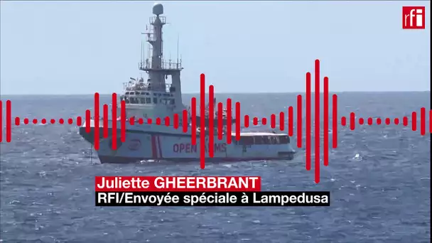 Italie : les migrants de l'Open Arms débarquent à Lampedusa
