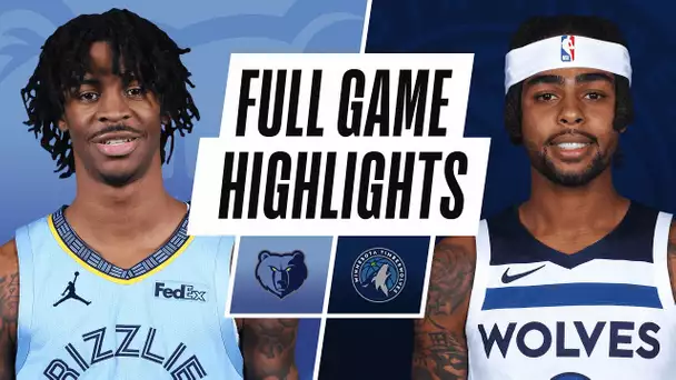 GRIZZLIES at TIMBERWOLVES | FULL GAME HIGHLIGHTS | December 12, 2020