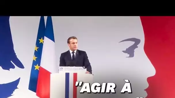 Macron promet "un combat sans relâche" contre "l'hydre islamiste"