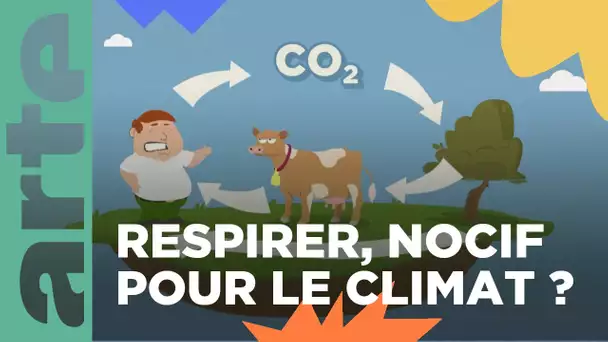 Notre respiration est-elle nocive pour le climat ? | ARTE Family