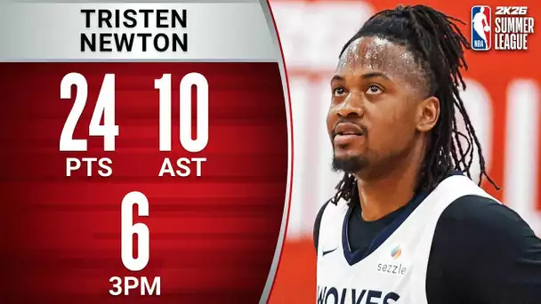 Tristen Newton's 24-PT DOUBLE DOUBLE vs Rockets! | July 19, 2025