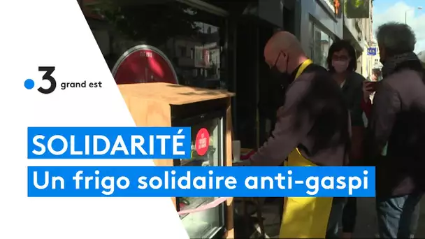 Reims : un nouveau frigo solidaire contre la misère et le gaspillage