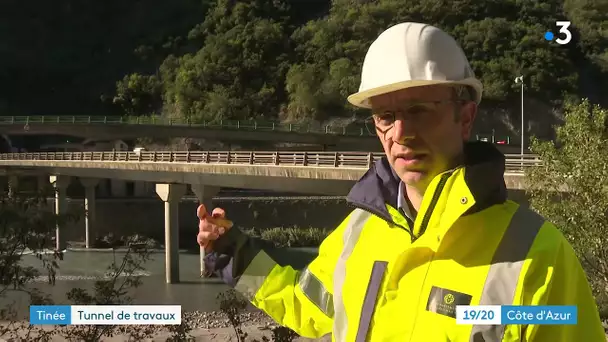 Gros travaux routiers dans les vallées de la Tinée et du Var