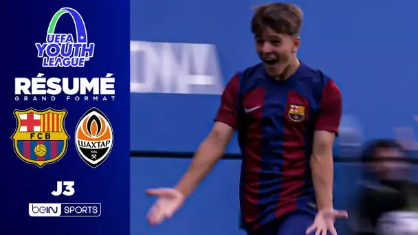 Résumé Youth League : Avec un but fantastique, les jeunes du Barça dominent le Shakhtar