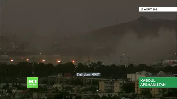 Afghanistan : de la fumée s’élève dans le ciel de Kaboul après une explosion