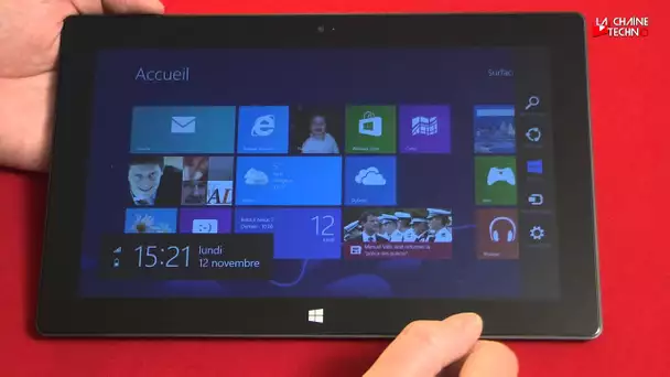Le grand test de la tablette Surface de Microsoft (version ARM)