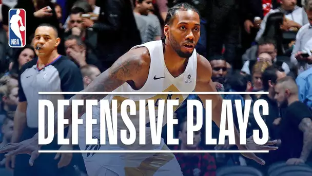 Kawhi Leonard's Best Defensive Plays! | 2018-19 NBA Regular Season & Playoffs