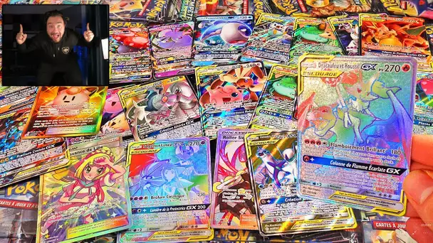 WORLD RECORD ULTRA RARE ! MEGA Ouverture de 100 Boosters Pokemon ECLIPSE COSMIQUE !