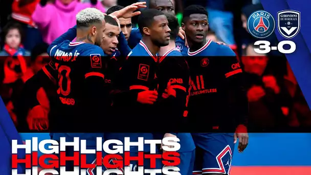 HIGHLIGHTS | PSG 3-0 BORDEAUX | Mbappé, Neymar Jr & Paredes ⚽️