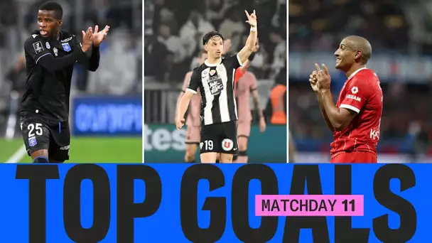 Les PLUS BEAUX BUTS de la 11ème journée | Ligue 1 McDonald's 24/25