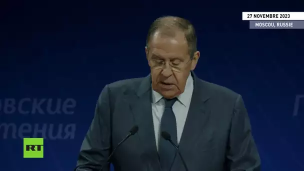 Lavrov : « les politiciens occidentaux commencent à reconnaître que la multipolarité est nécessaire»