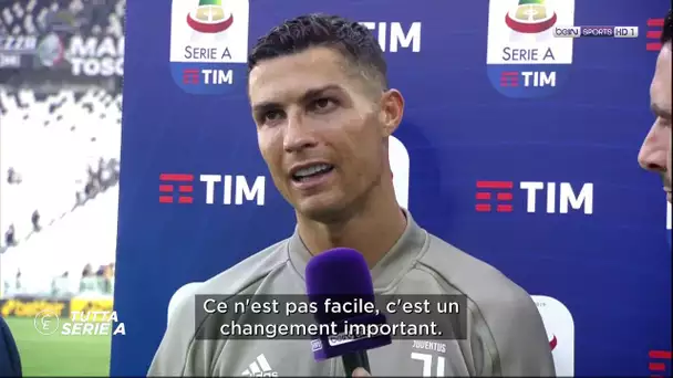 Cristiano Ronaldo : "J'ai besoin de temps pour m'adapter au football italien"