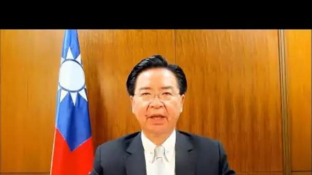 "La Chine a intensifié ses menaces militaires", alerte le chef de la diplomatie taïwanaise