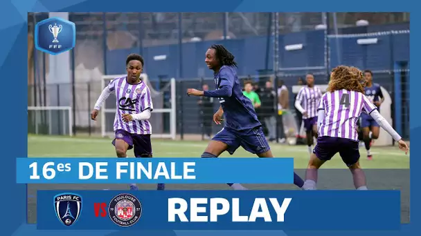 16es I Paris FC - Toulouse FC U18 en direct (14h25) I Coupe Gambardella-Crédit Agricole 22-23