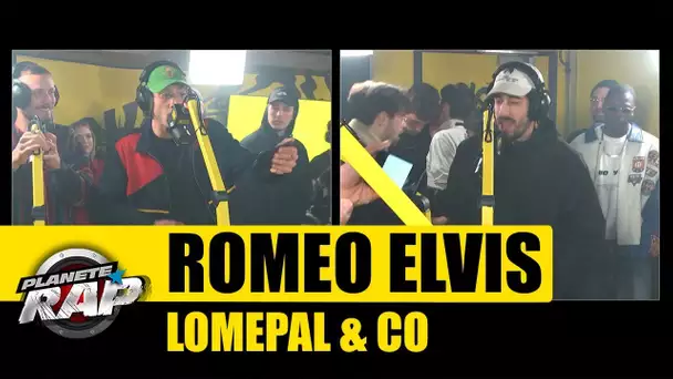 Roméo Elvis, Lomepal - Session freestyle avec Buds Penseur, Sopico, Le 77 & Yassine #PlanèteRap