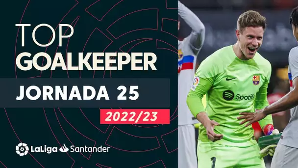 LaLiga Best Goalkeeper Jornada 25: Marc-André Ter Stegen