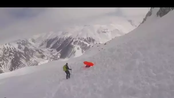 La skieuse Laure Chappaz emportée par une avalanche : "Tout s'est joué en centièmes de seconde"