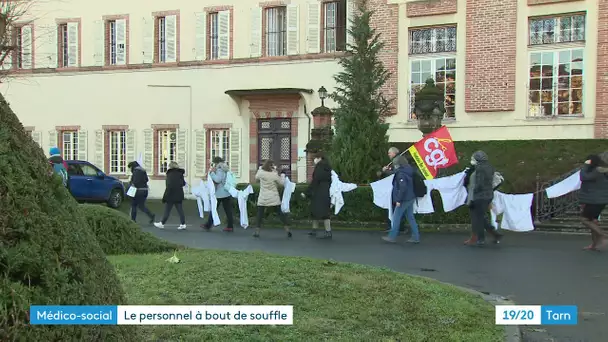 Santé : le personnel soignant se mobilise au Bon Sauveur d'Albi