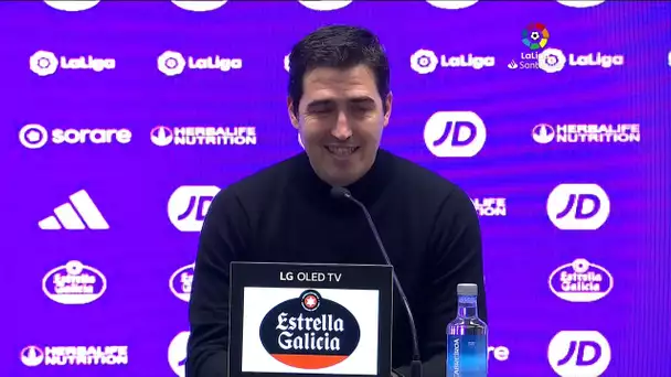 Rueda de prensa Real Valladolid CF vs Rayo Vallecano