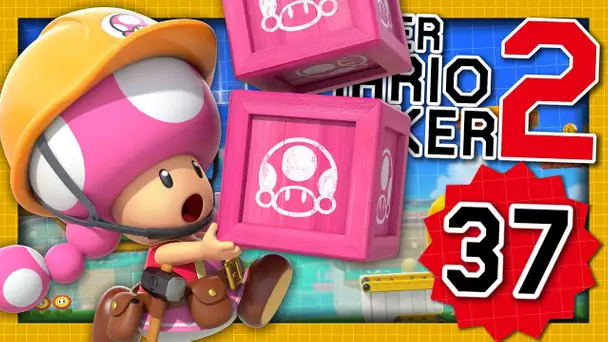 SUPER TOADETTE MAKER ! | SUPER MARIO MAKER 2 EPISODE 37 NINTENDO SWITCH