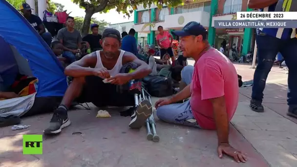 Frontière mexico-américaine : la marche de « l'exode de la pauvreté »
