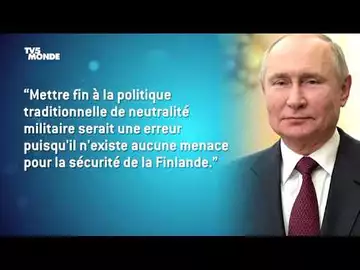 Otan : l'adhésion de la Finlande, une "erreur" selon Poutine