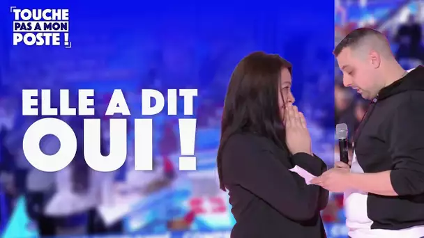 Tony demande en mariage Jennifer sur le plateau de TPMP pour la Saint-Valentin !