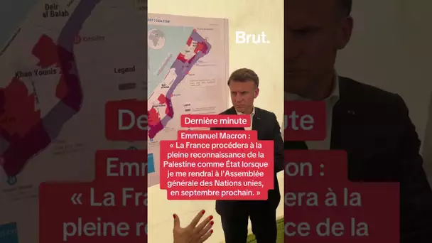 La France va reconnaître l’état palestinien en septembre, annonce à l’instant par Emmanuel Macron.
