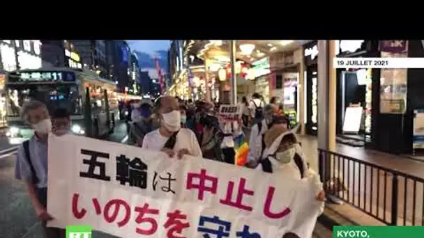 Japon : manifestation contre les Jeux olympiques de Tokyo en pleine pandémie