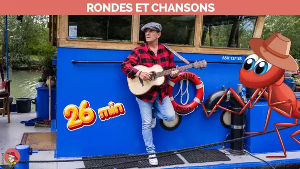 David Lion - J'ai un gros nez rouge - 26' Rondes et Chansons - Compilation - Le Monde d'Hugo