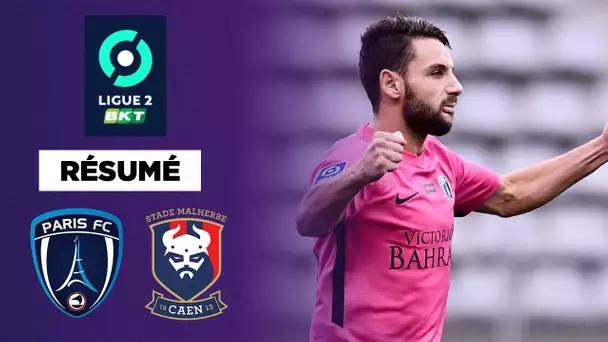 Résumé : Grosse victoire du Paris FC contre Caen, solide leader !