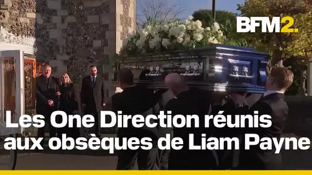 One Direction: L'émotion des proches, présents aux funérailles de Liam Payne
