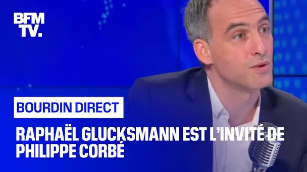 Raphaël Glucksmann face à Philippe Corbé en direct