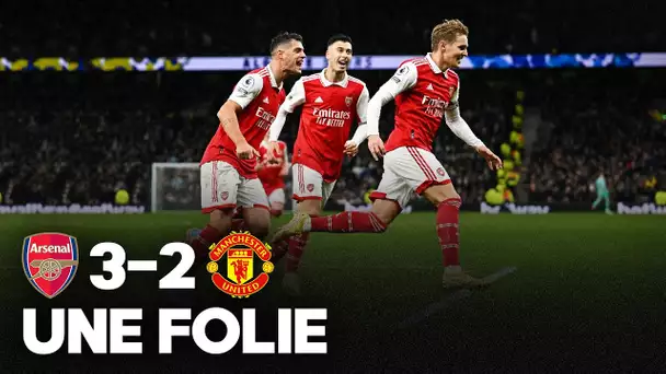 💥 LA FOLIE !!! Arsenal bat Manchester United (3-2) dans le money time, et le titre sera un duel