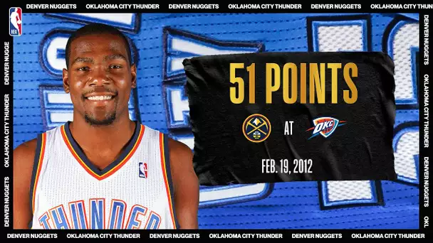 Durant, Westbrook, & Ibaka go off for OKC in OT win vs Denver | February 19, 2012 | #NBATogetherLive
