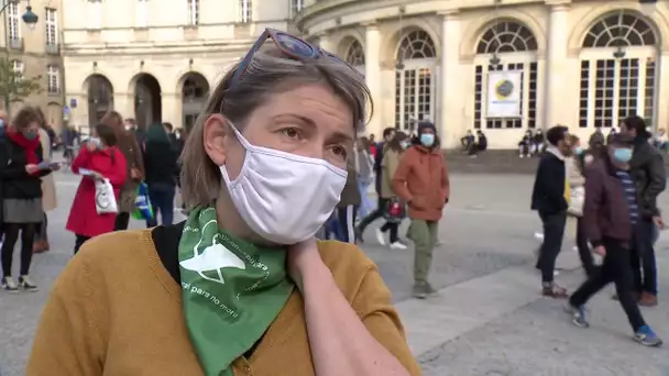 Manifestation pour le droit à l'avortement et pour améliorer les conditions d'exercice de ce droit