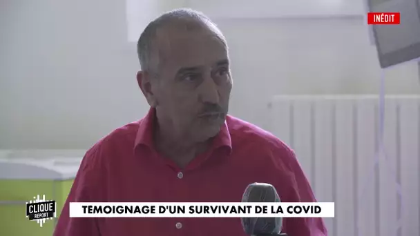 Témoignage d'un survivant de la Covid - Clique Report - Clique, 20h25 en clair sur CANAL+