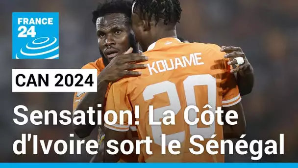 CAN 2024 : Exploit de la Côte d'Ivoire qui élimine le Sénégal, tenant du titre • FRANCE 24