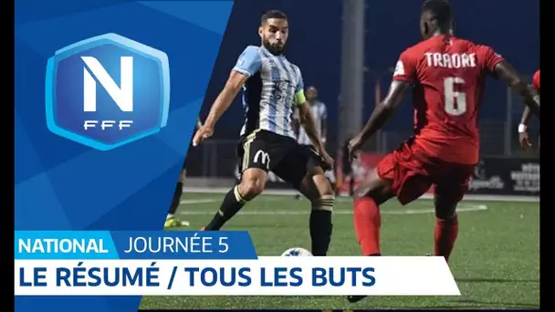 Championnat National, le résumé de la 5ème journée I FFF 2019