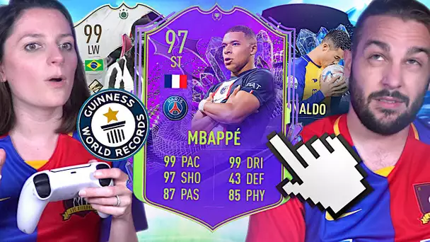 ON TENTE LE RECORD DU MONDE DE DRAFT SUR FIFA 23 !